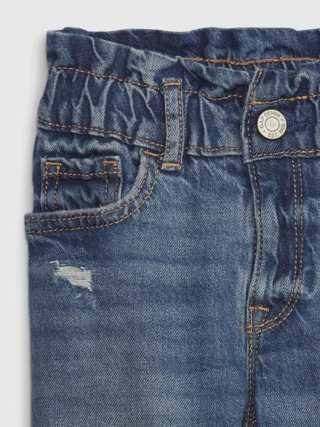 Pantaloni copii Gap albastru