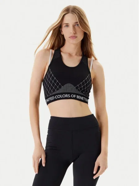 United Colors Of Benetton Sutien sport negru