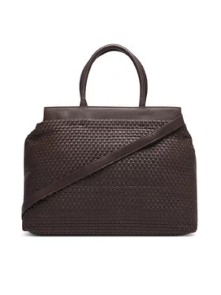 Marciano by Guess kabelka typu shopper dámska kožená YULIA hnedá