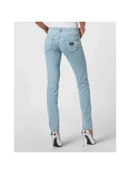 Jeansy Philipp Plein niebieskie