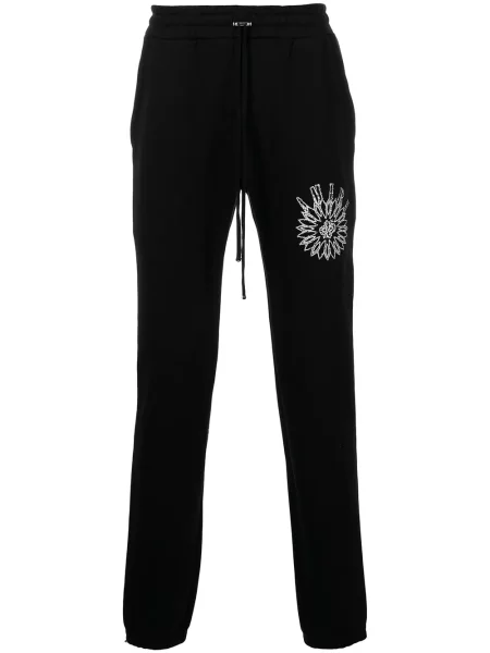 Pantaloni Amiri cu imagine negru