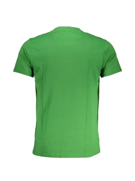 Tricou Cavalli Class cu imagine cu dungi de tigru verde
