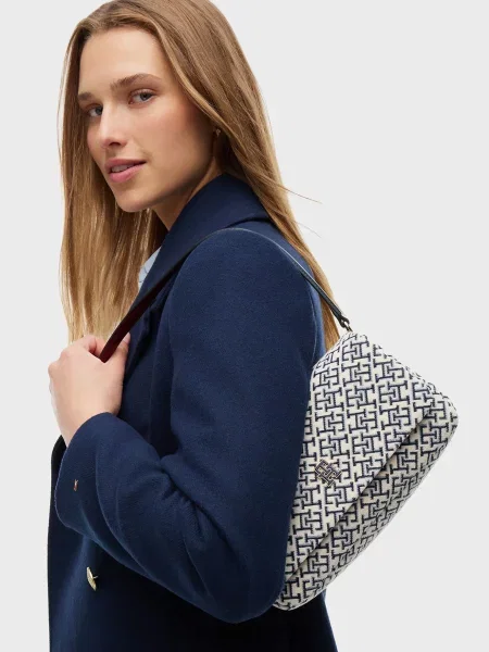 Жакардова сумка Tommy Hilfiger з принтом