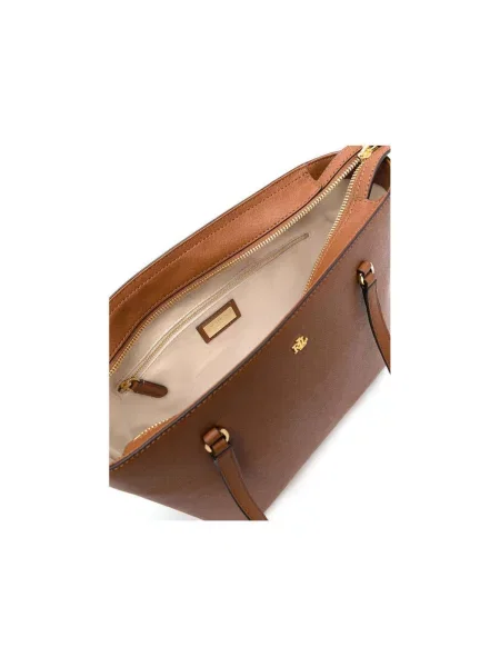 Kabelka Lauren Ralph Lauren hnědá
