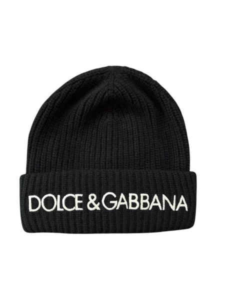Czapka Dolce And Gabbana czarna