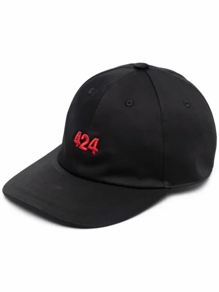 Șapcă 424 cu broderie negru