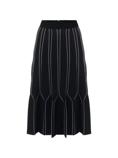 Fustă Elisabetta Franchi tricotate negru