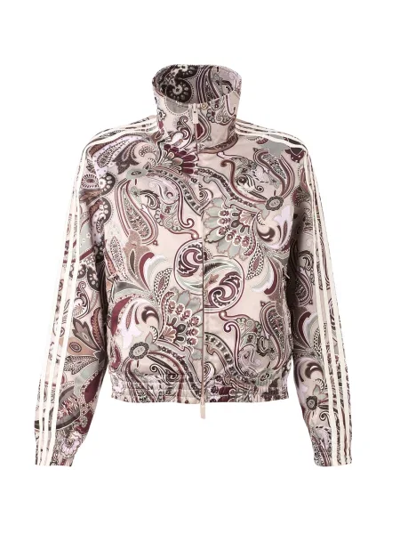 Μπουφάν adidas Liberty London Firebird Satin Tracktop Multicolor/ Wonder Taupe S μπεζ