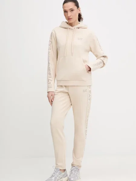 Emporio Armani tepláková súprava dámska béžová