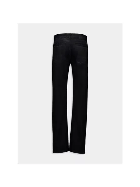 Jeansy Alexander Mcqueen z logo czarne