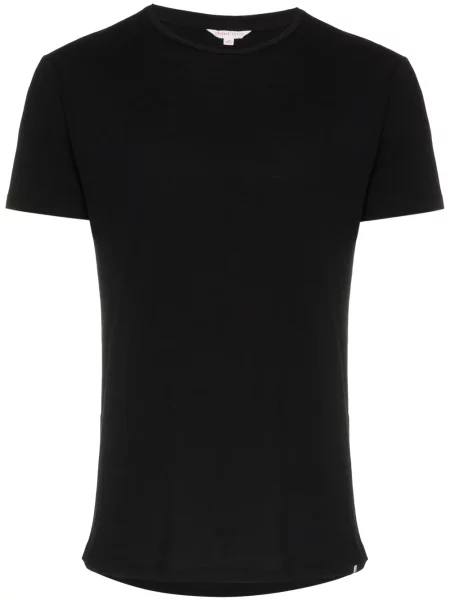 Tricou Orlebar Brown scurt negru