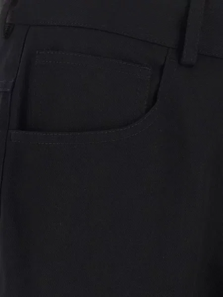 Pantaloni Amiri cu broderie negru
