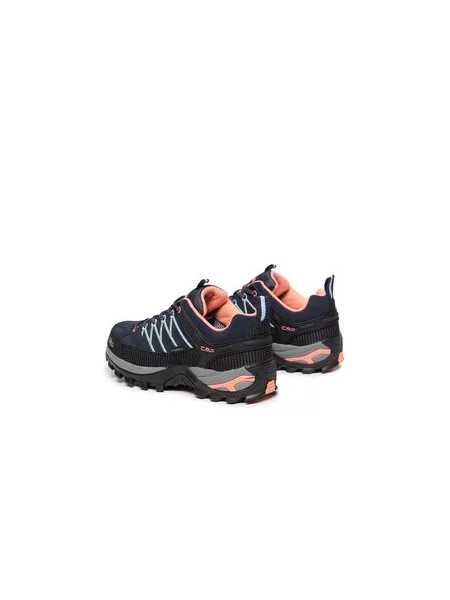 Dámske trekové topánky CMP Rigel Low blue/giada/peach modrá