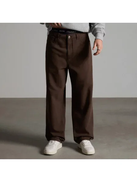 Брюки Cropp коричневые