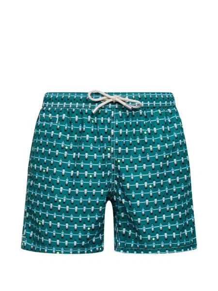 Kupaće gaće Mc2 Saint Barth s vezicama zelena