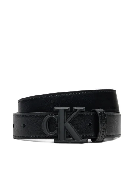 Detský opasok Calvin Klein Jeans čierna