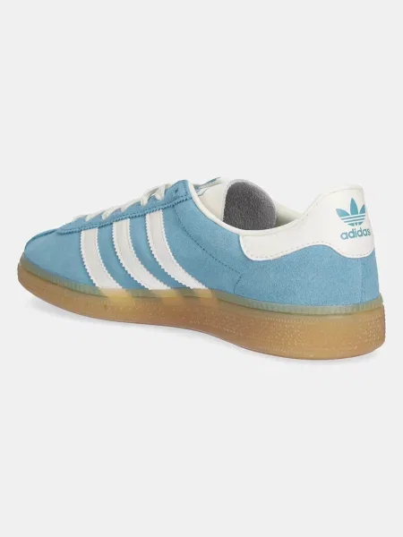 Semišové tenisky adidas Originals Muenchen tyrkysová