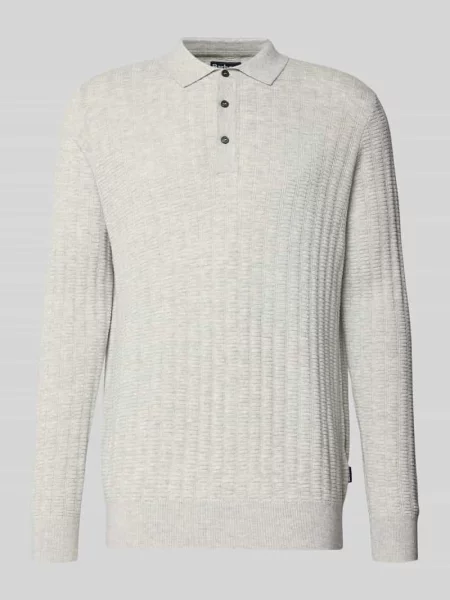 Sweter z dzianiny o kroju regular fit z Mieszanka wełny i bawełny Model SMEATON' Barbour