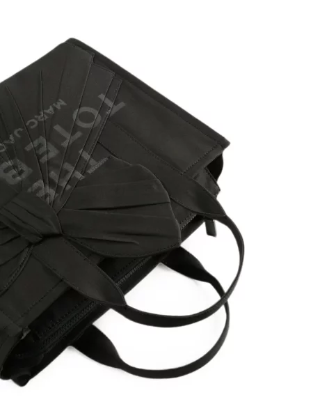 Geantă shopper Marc Jacobs cu funde negru