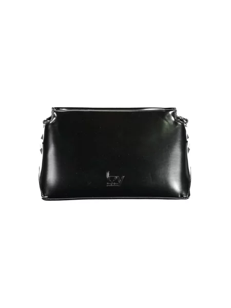 Lniana torebka crossbody Byblos czarna
