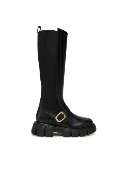 LOVE MOSCHINO Cizme negru