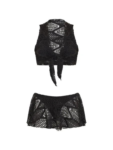 Bikini Amir Slama cu legături negru