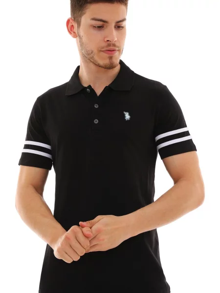 Tricou polo Dewberry negru
