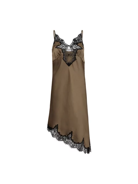 Sukienka maxi Haute L'amitié brązowa