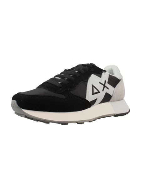 Sneakersy Sun68 skórzane czarne