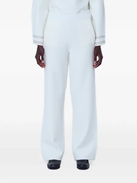 Pantaloni Max Mara alb