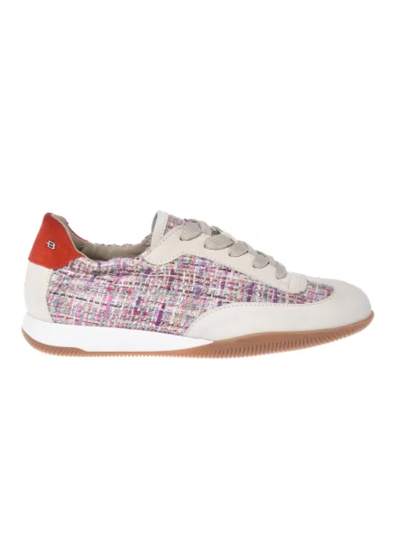 Sneakersy Baldinini zamszowe białe
