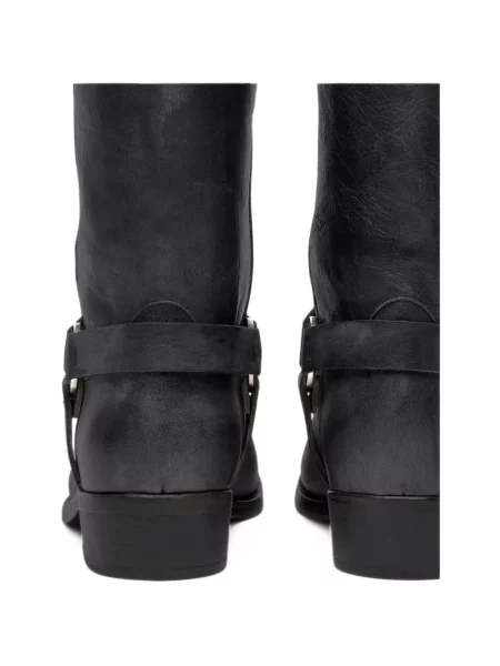 Botine Golden Goose zdrențuiți negru