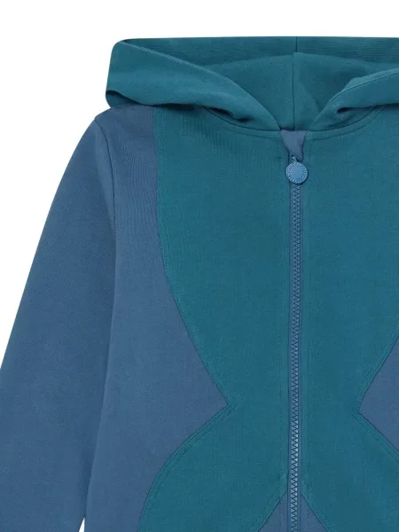 Bluza z kapturem dziecięca Stella Mccartney niebieska