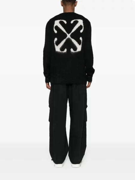 Megztinis Off-white balta