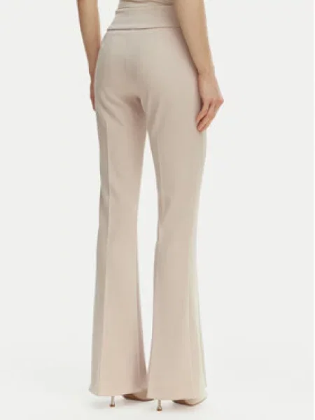Rinascimento Szövet nadrág Straight Fit bézs