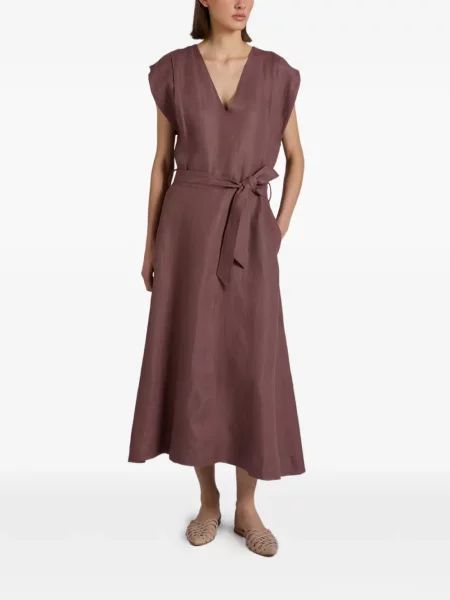 Rochie midi Glanshirt de in de costum roz