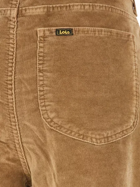 Παντελόνι Lois Jeans κοτλέ καφέ