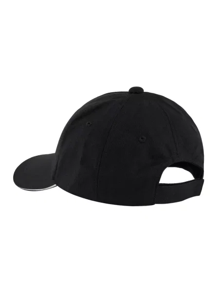 Czapka z daszkiem Emporio Armani z logo niebieska