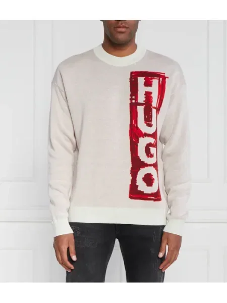 HUGO Pulover Sohugoh cu adaos de lână
