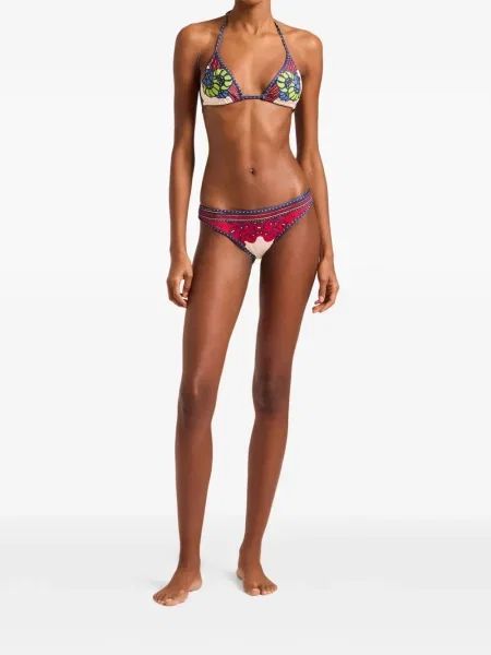Bikini La Doublej cu imagine roz