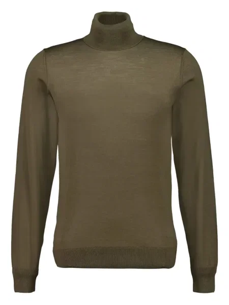 Pulover Piacenza Cashmere din cașmir verde