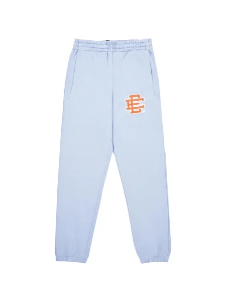 Pantaloni Eric Emanuel cu imagine alergare albastru