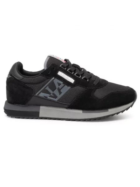 Sneakersy Napapijri skórzane czarne