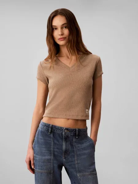 Calvin Klein Jeans Póló | Cropped Fit