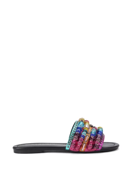 Geantă cu mânere cu lanț Kurt Geiger London cu mărgele negru