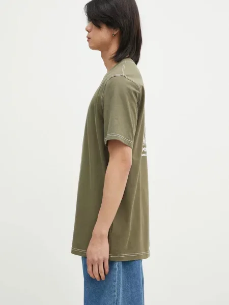 Adidas Originals t-shirt Wabash z nadrukiem zielony