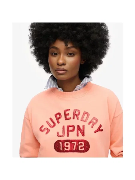 Bluza Superdry różowa