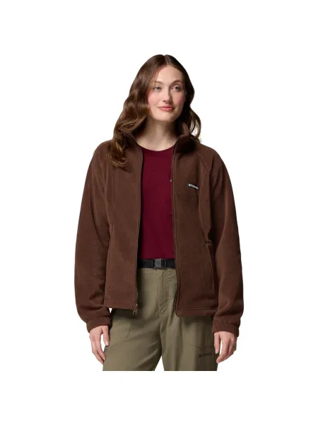 Női pulóver Columbia Benton Springs Full Zip tobacco. Méret: XL barna