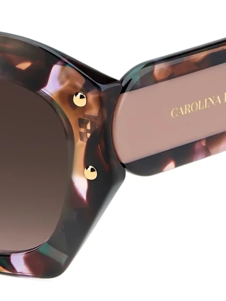 Saulės akiniai Carolina Herrera ruda