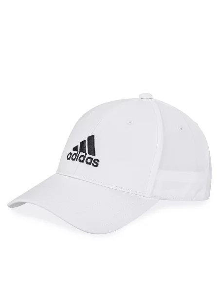 Kapa s šiltom adidas white/black bela